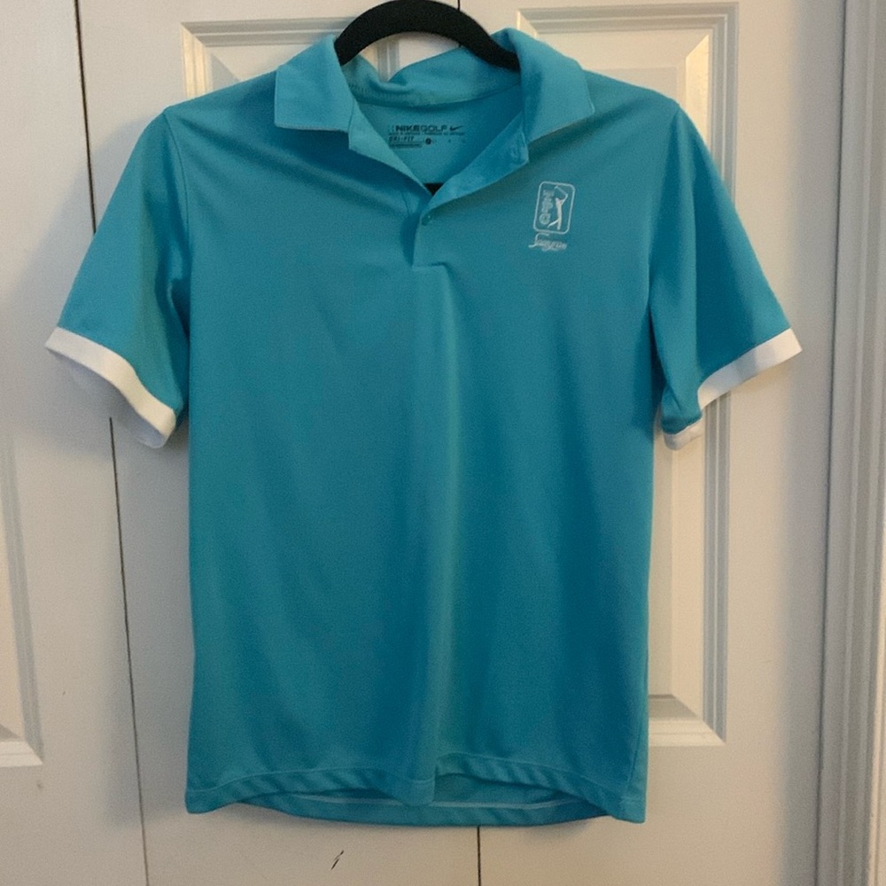 Women’s Blue golf shirt
